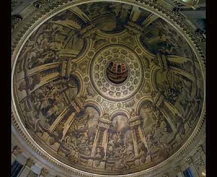 The Dome Decorative Scheme Explore St Paul S Cathedral